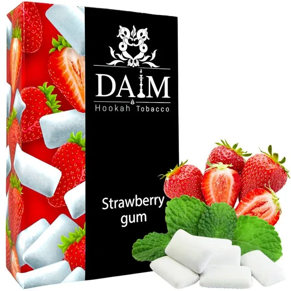 Тютюн Daim 50g Strawberry Gum (Полуниця Жуйка)