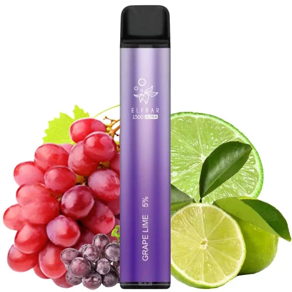 Elf Bar Ultra 1500 Grape Lime (Виноград Лайм)