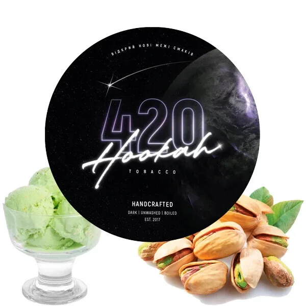 Тютюн 420 Classic Line 100gr Pistacchio Cream (Фісташковий Крем)