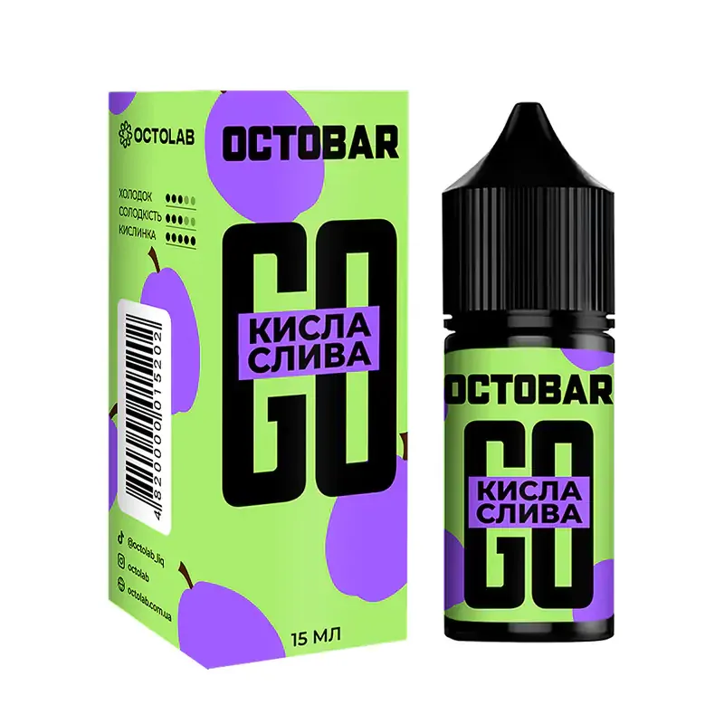 Набір Octobar GO Кисла Слива 30 мл 50 мг