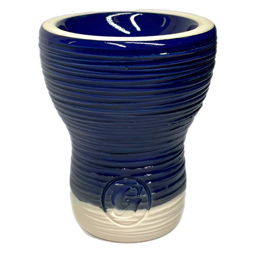 Чаша для кальяну GrynBowls Mummy Glaze Blue