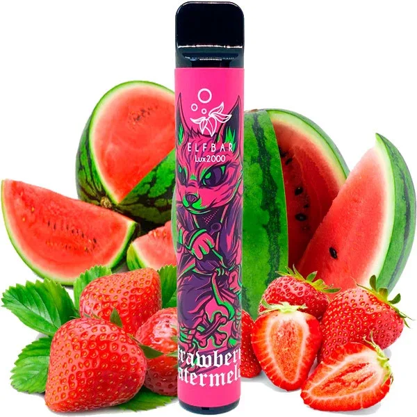 Elf Bar Lux 2000 Strawberry Watermelon (Полуниця Кавун)