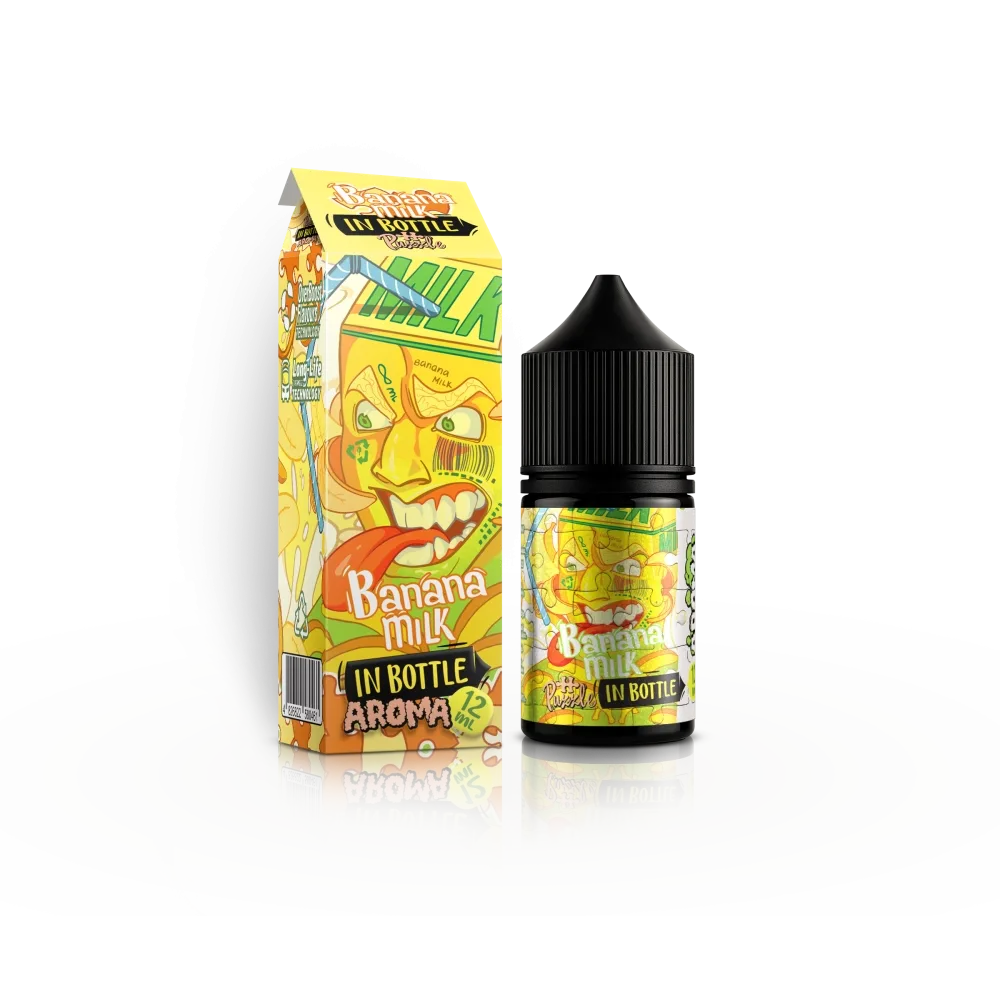 Набір In Bottle Salt Puzzle 30 ml 50mg Banana Milk (Бананове молоко)
