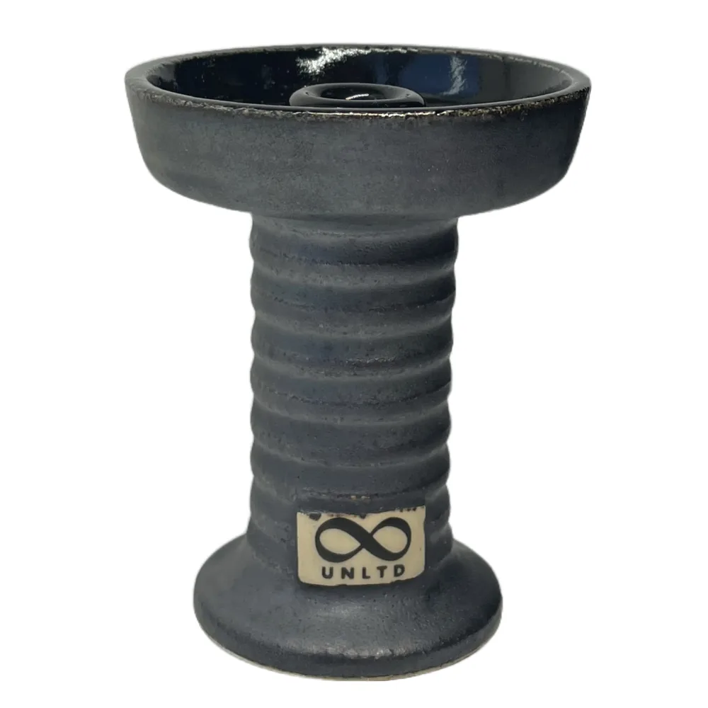 Чаша для кальяну Unlimited Ceramics UNLTD Phunnel Chrome Pyrite №2