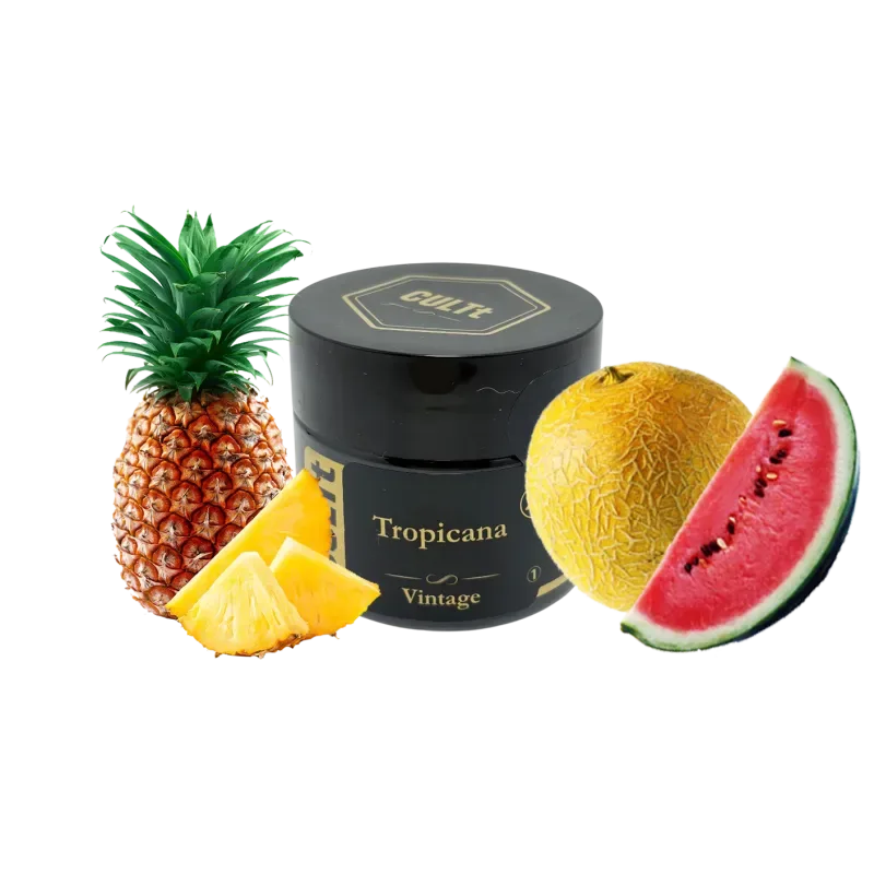 Тютюн CULTt Vintage V25 60g Tropicana (Ананас Кавун Диня)