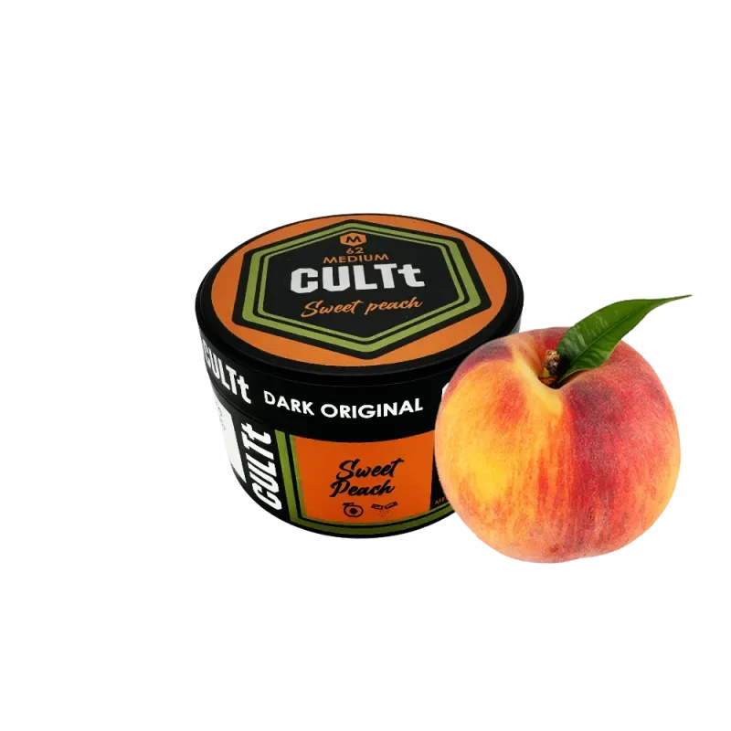 Тютюн CULTt Medium M62 100g Sweet Peach (Персик)