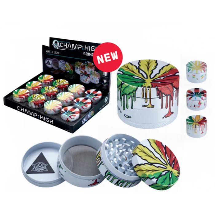 Гріндер Champ C.HIGH WHITE LEAF 50 MM GRINDER DL12