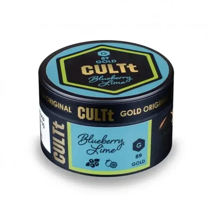 Тютюн CULTt Gold C89 100g Lime Blueberry (Чорниця Лайм)
