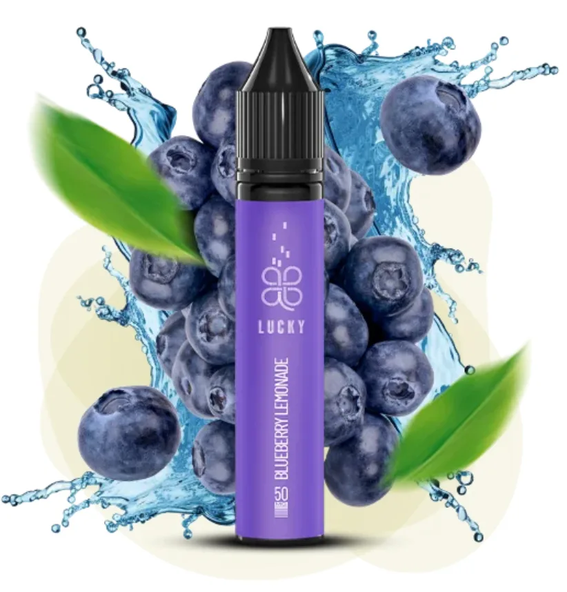 Рідина Lucky 30ml 50mg Blueberry Lemonade (Чорниця Лимонад)