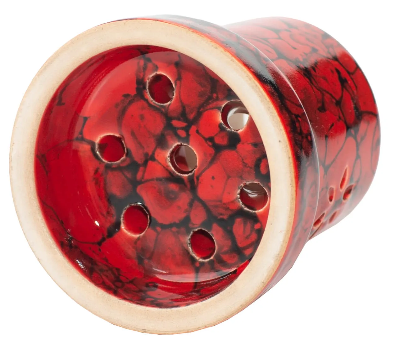 Чаша для кальяну Solaris Eva Red and Black 2