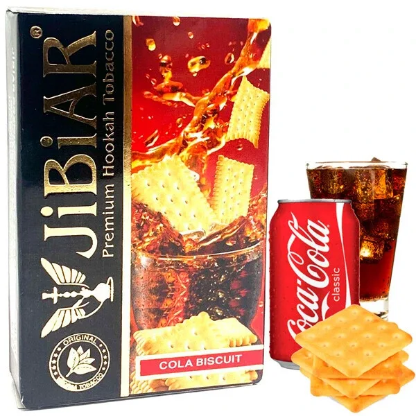 Тютюн Jibiar 50g Cola Biscuit (Кола Бісквіт)
