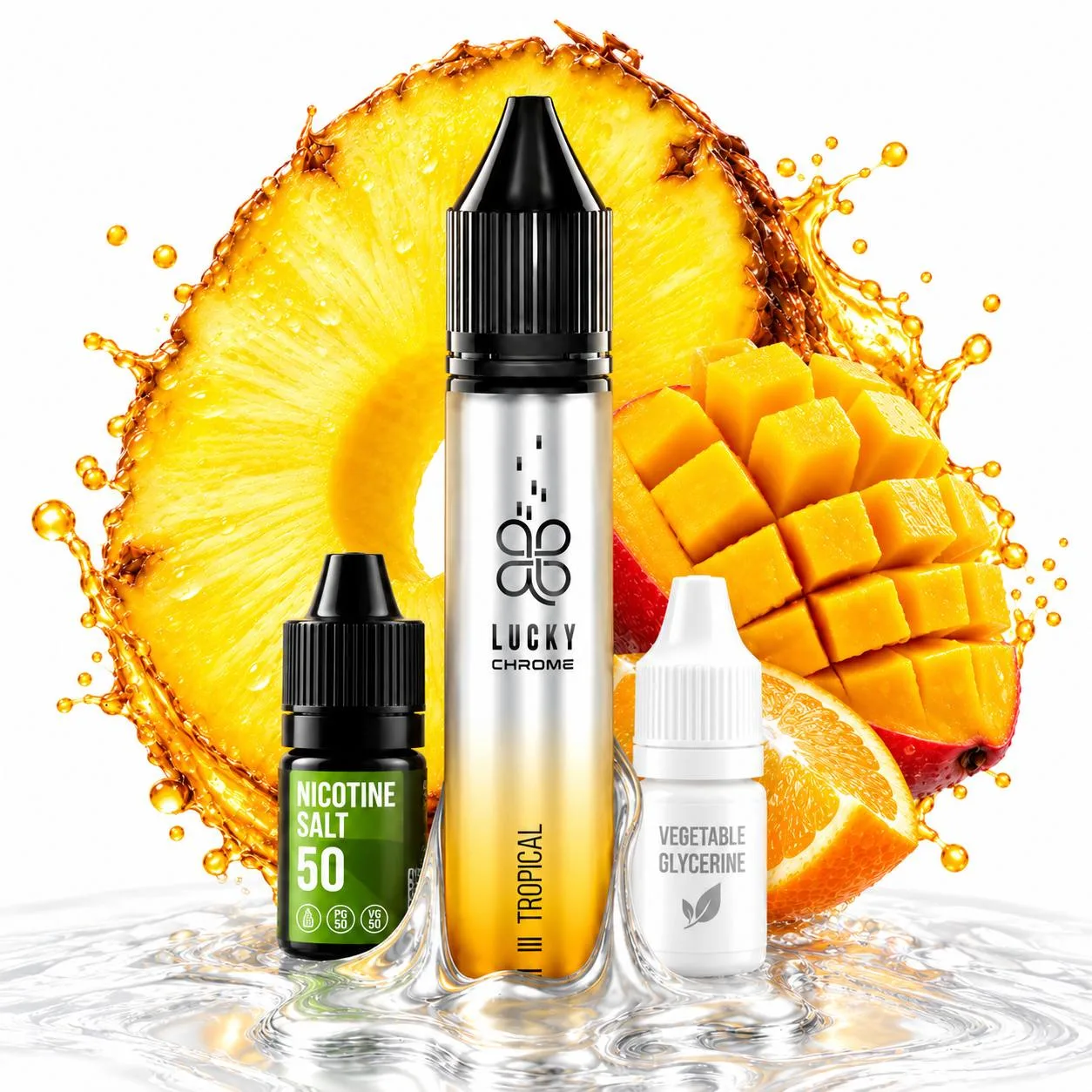 Набір Lucky Chrome 30ml 50 mg Tropical (Тропікал)