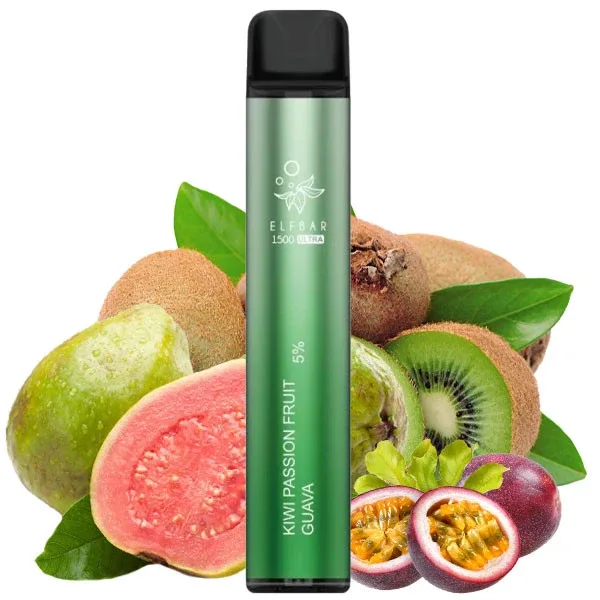 Elf Bar Ultra 1500 Kiwi Passion Fruit Guava (Ківі Маракуя Гуава)