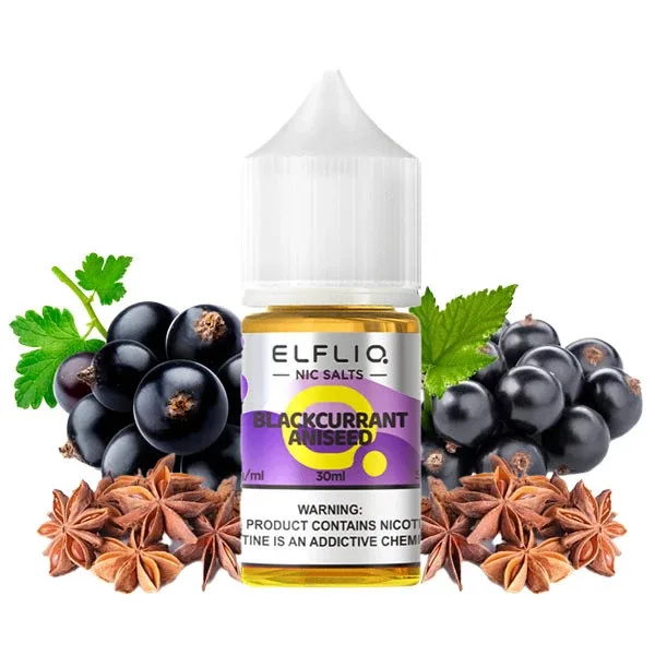 Рідина Elf Liq 30 мл Blackcurrant Aniseed (Чорна Смородина Аніс)