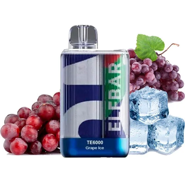 Elf Bar TE 6000 Grape Ice (Виноград Лід)