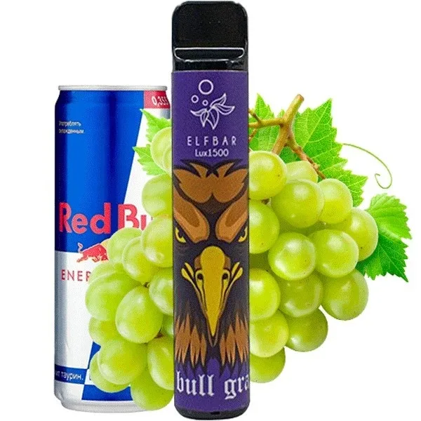 Elf Bar Lux 1500 Energy Grape (Виноградний Енергетик)