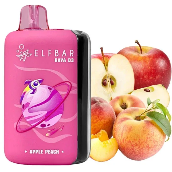 Elf Bar Raya D3 25000 Apple Peach (Яблуко Персик)