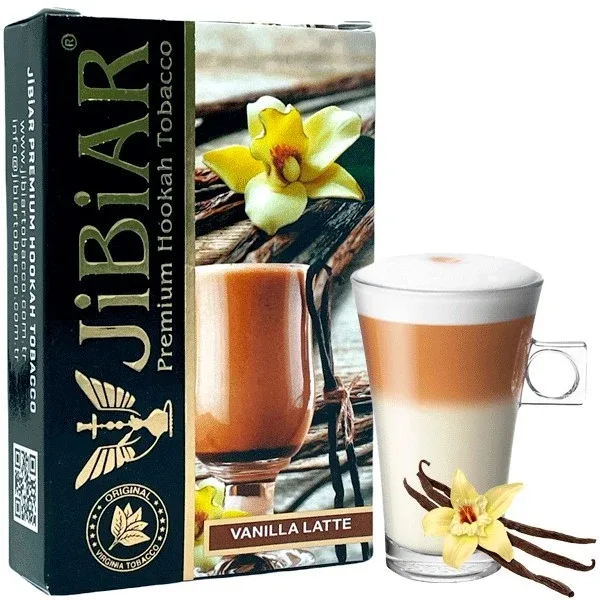 Тютюн Jibiar 50g Vanilla Latte (Ваніль Латте)