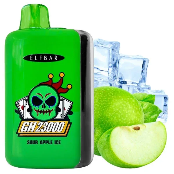 Elf Bar GH23000 Sour Apple Ice (Кисле Яблуко Лід)