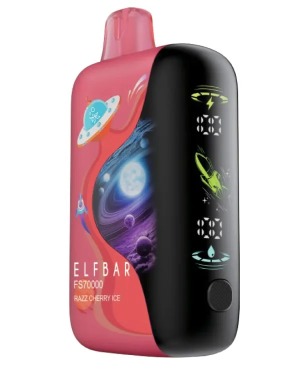 Elf Bar FS70K Razz Cherry Ice (Малина Вишня Лід)