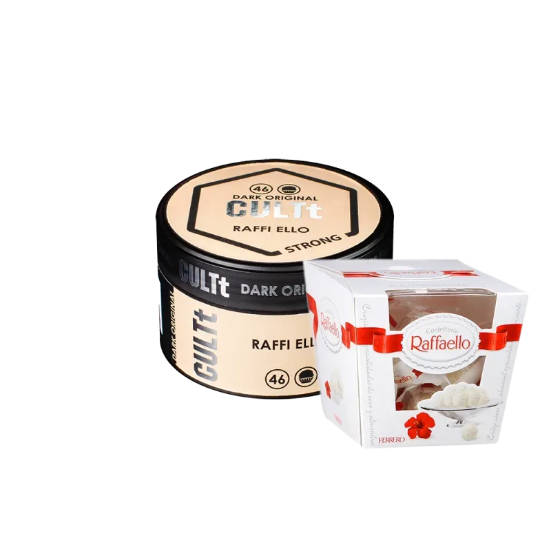 Тютюн CULTt Strong DS46 100g Raffi Ello (Рафаелло)