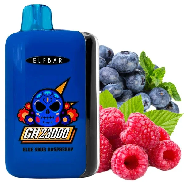Elf Bar GH23000 Blue Sour Raspberry (Лохина Кисла Малина)