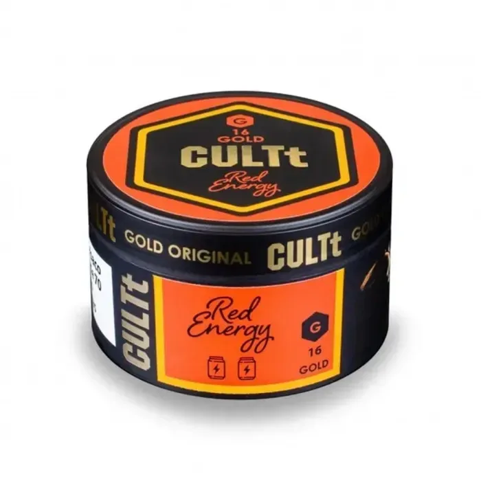 Тютюн CULTt Gold C16 100g Red Energy (Червоний Енергетик)