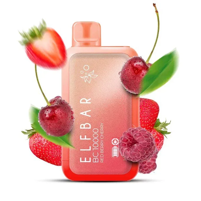 Elf Bar BC 10000 Red Berry Cherry (Червоні Ягоди Вишня)