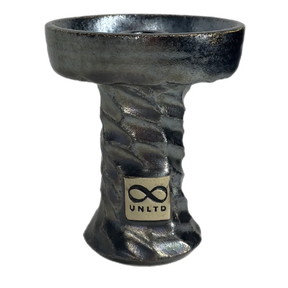 Чаша для кальяну Unlimited Ceramics UNLTD Phunnel Chrome Pyrite