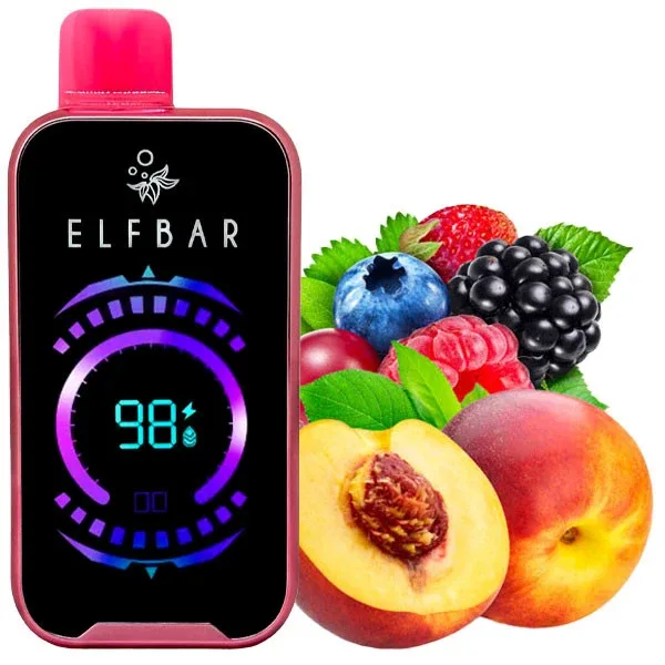 Elf Bar Raya D2 20000 Peach Berry (Персик Ягоди)