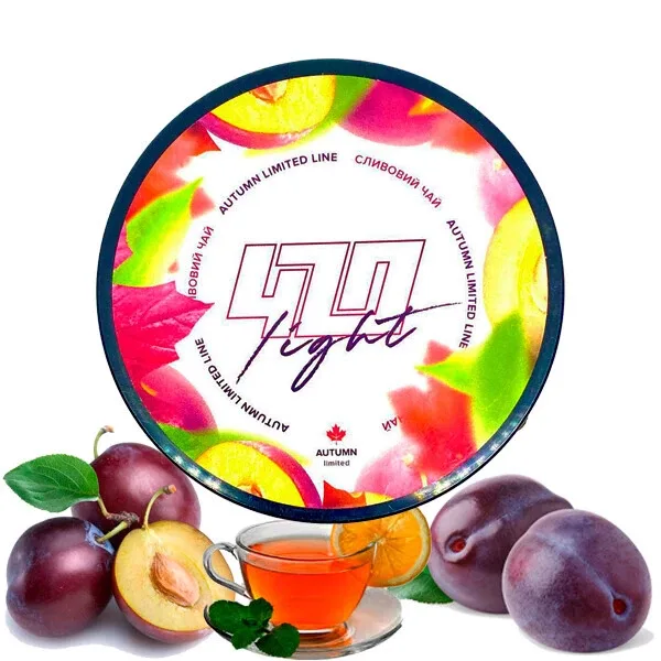 Тютюн 420 Light 100gr Сливовий чай