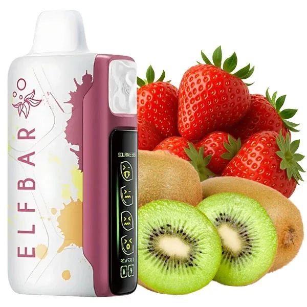 Elf Bar 30000 Sour King Sour Strawberry Kiwi (Кисла Полуниця Ківі)