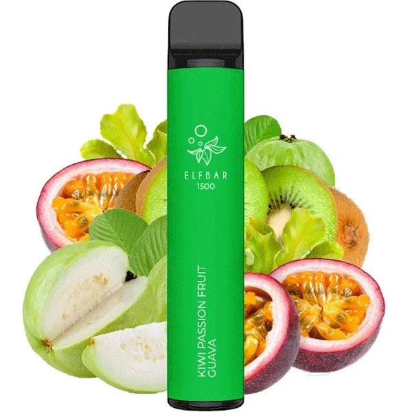 Elf Bar 1500 Kiwi Passion Fruit Guava (Ківі Маракуя Гуава)