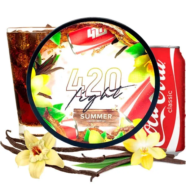 Тютюн 420 Light 100gr Ванільна кола