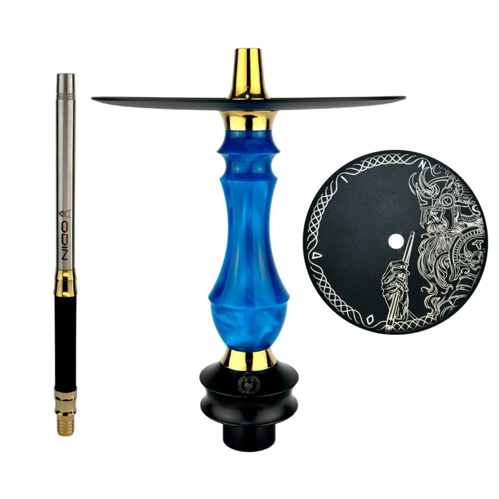 Кальян Sunpipe Hookah Odin Epoxy mini Blue Sky 1