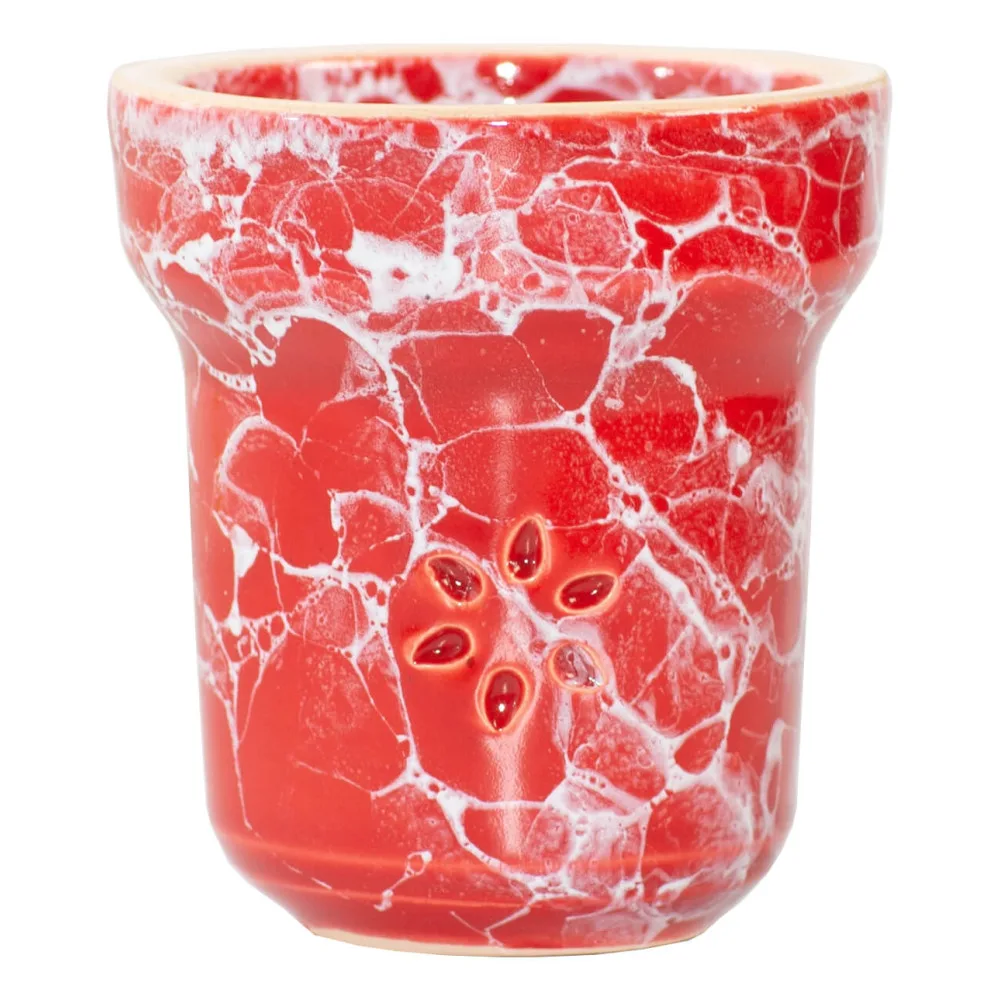 Чаша для кальяну Solaris Eva Red and White