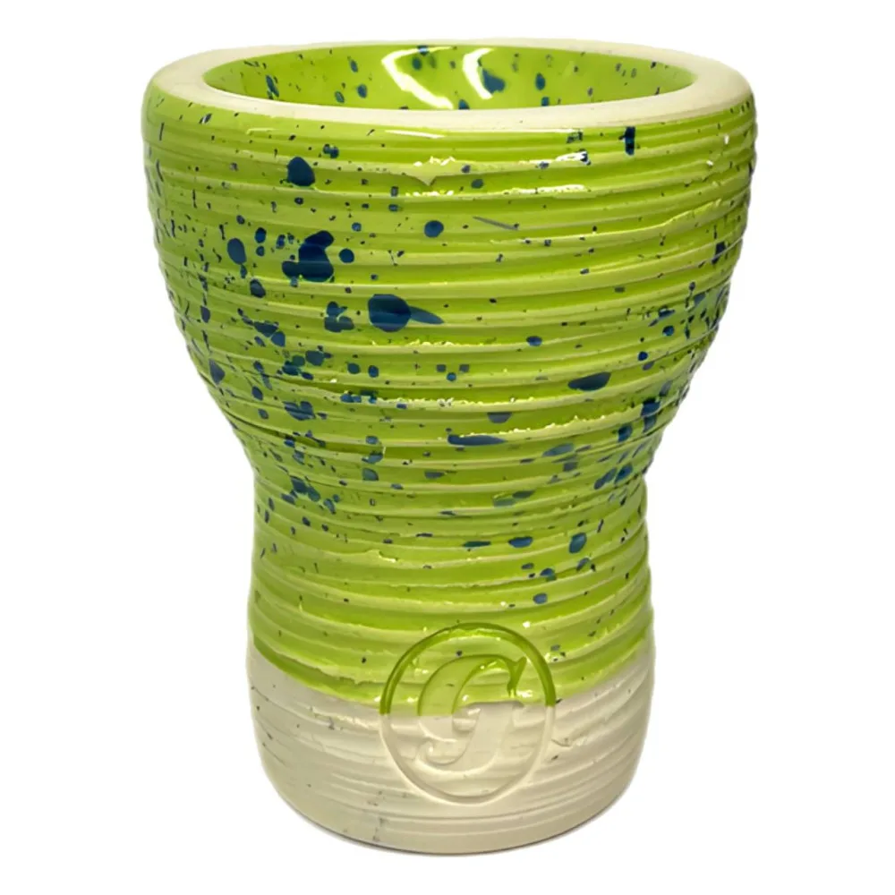 Чаша для кальяну GrynBowls Mummy Glaze Green