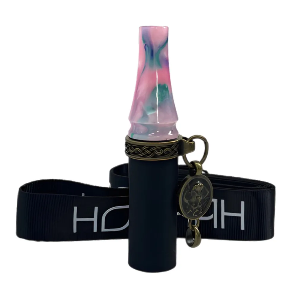 Персональний Мундштук для кальяну Glow Spire Pink/Green 1