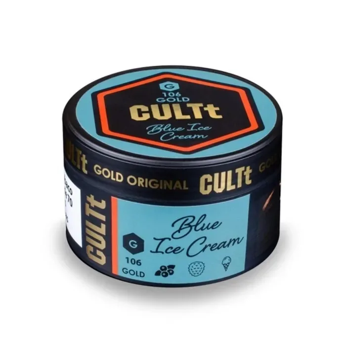 Тютюн CULTt Gold C106 100g Blue Ice Cream (Чорниця Лічі Морозиво)