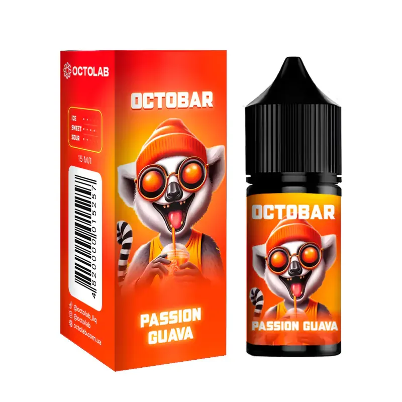 Набір Octobar NFT 30 мл 50 мг Passion Guava (Маракуя Гуава)