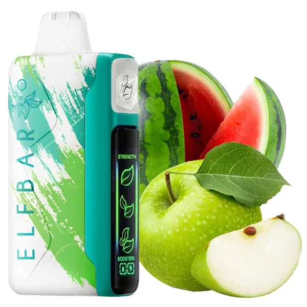 Elf Bar 30000 Nik King Sour Apple Watermelon (Кисле Яблуко Кавун)