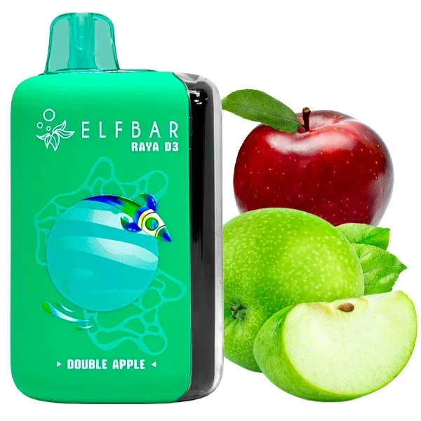 Elf Bar Raya D3 25000 Double Apple (Подвійне Яблуко)