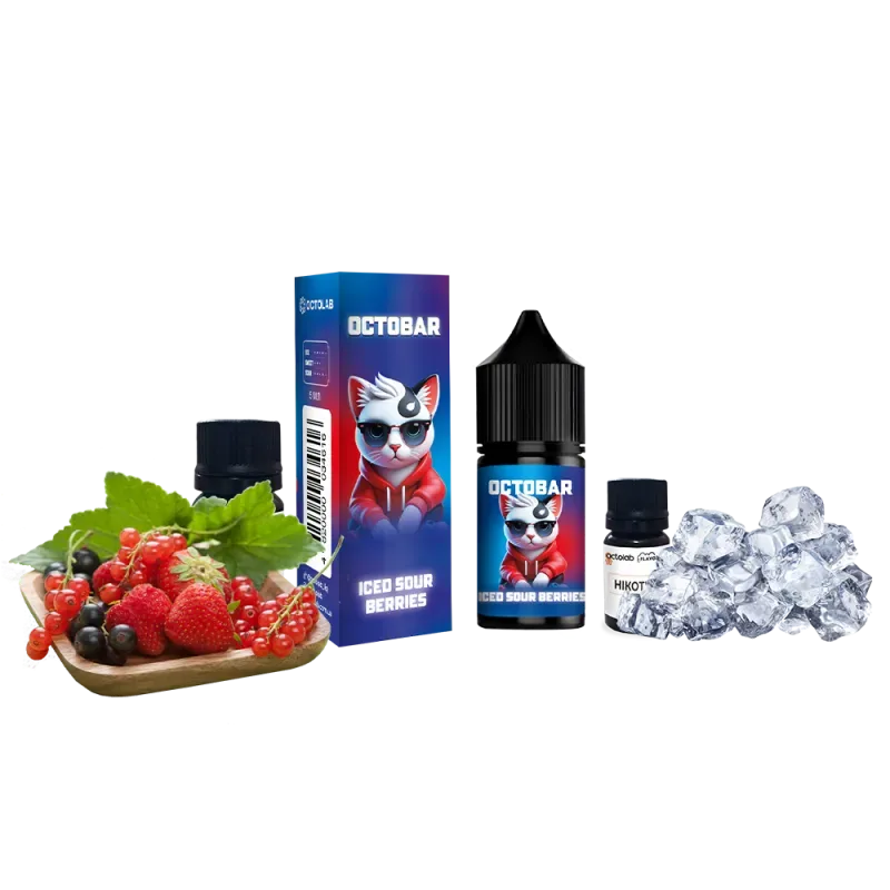 Набір Octobar NFT 10 мл 50 мг Iced Sour Berries (Кислі ягоди Лід)