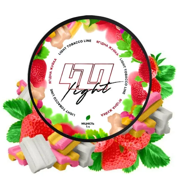 Тютюн 420 Light 250gr Ягідна жуйка