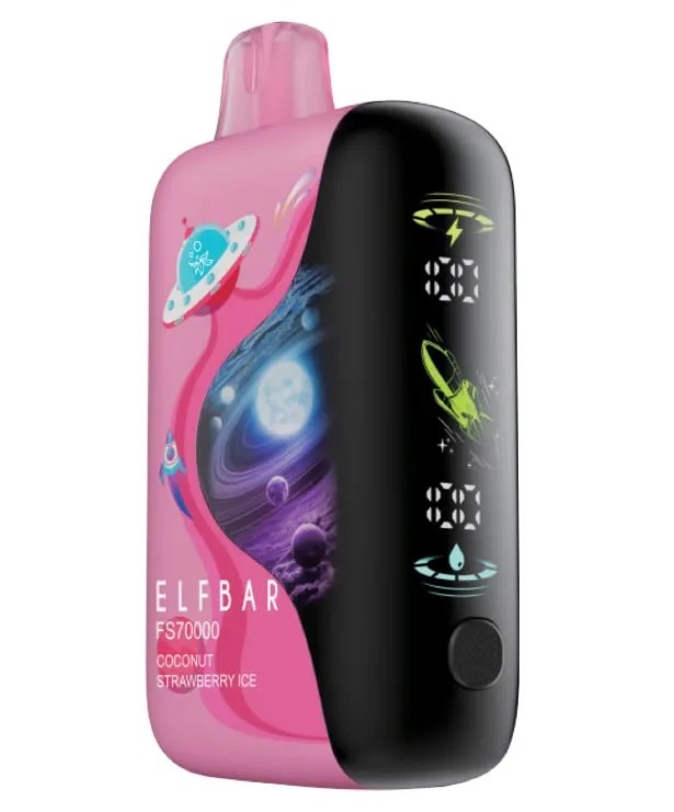 Elf Bar FS70K Coconut Strawberry Ice (Кокос Полуниця Лід)