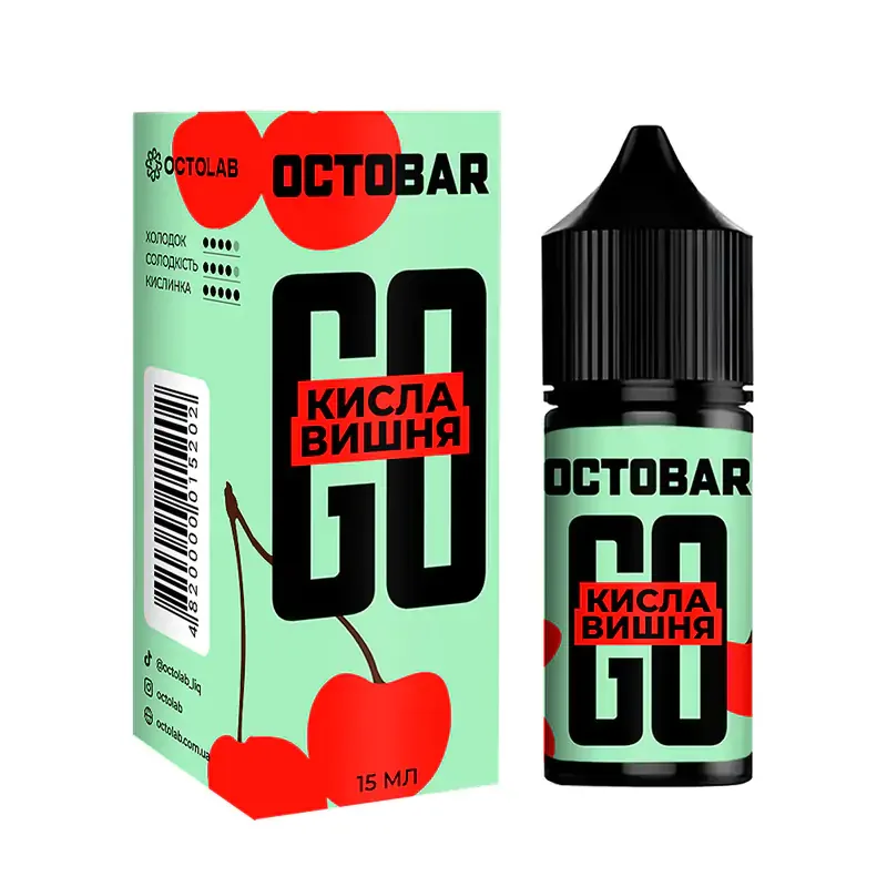 Набір Octobar GO Кисла Вишня 30 мл 50 мг