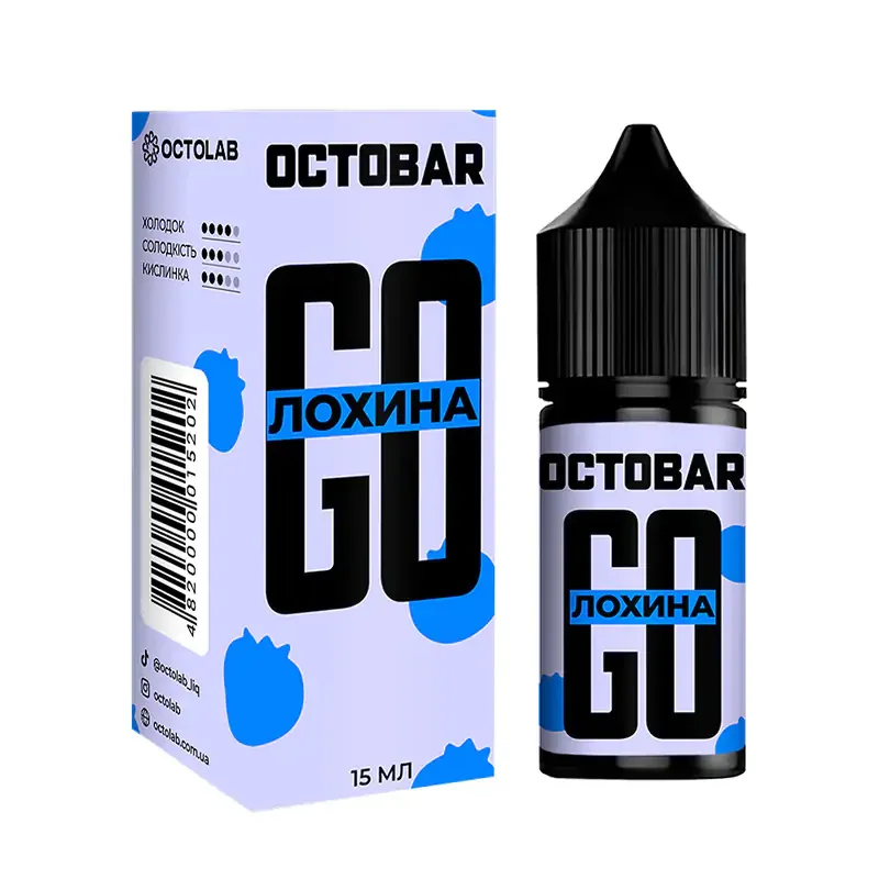 Набір Octobar GO Лохина 30 мл 50 мг