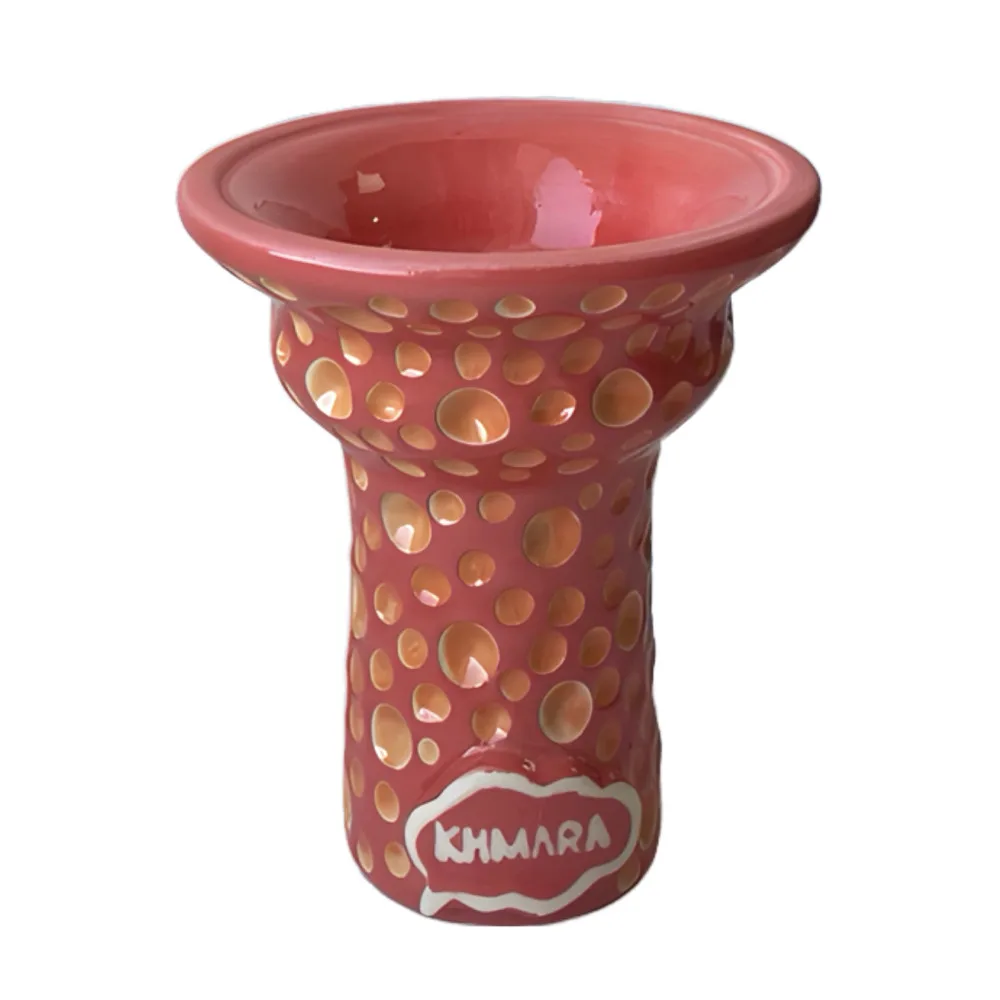 Чаша для кальяну Khmara Tulipa-D Red Bubble Orange