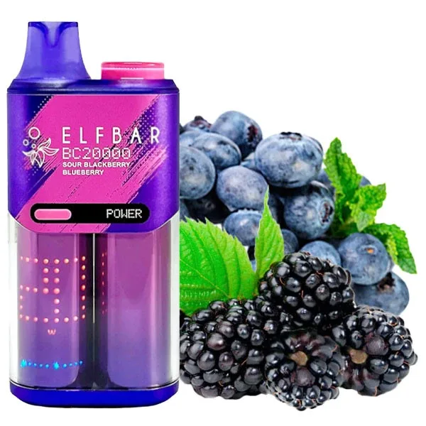 Elf Bar BC 20000 Sour Blackberry Blueberry (Кисла Ожина Чорниця)