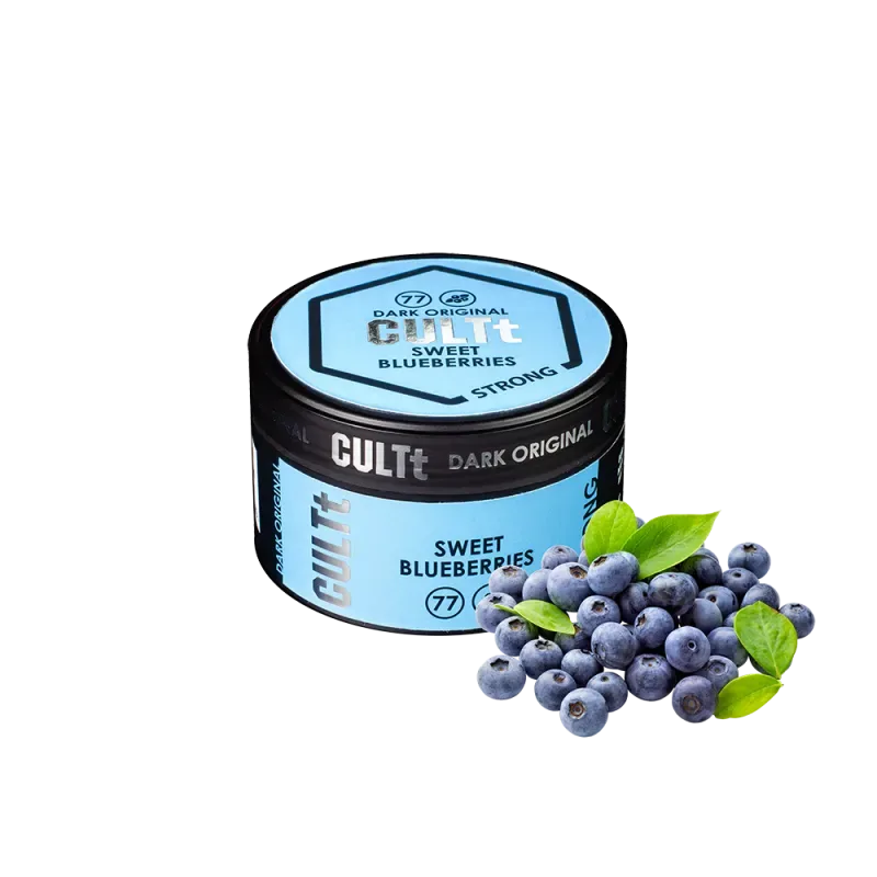 Тютюн CULTt Strong DS77 100g Sweet Blueberries (Солодка чорниця)